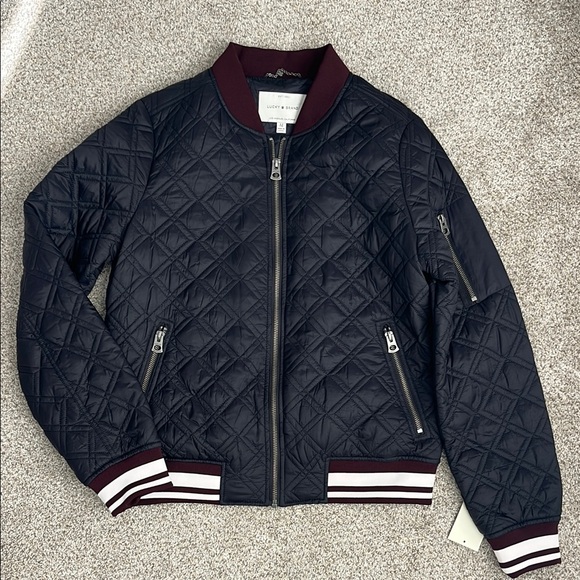 Lucky Brand Jackets & Blazers - Lucky Brand Black Quilted Jacket